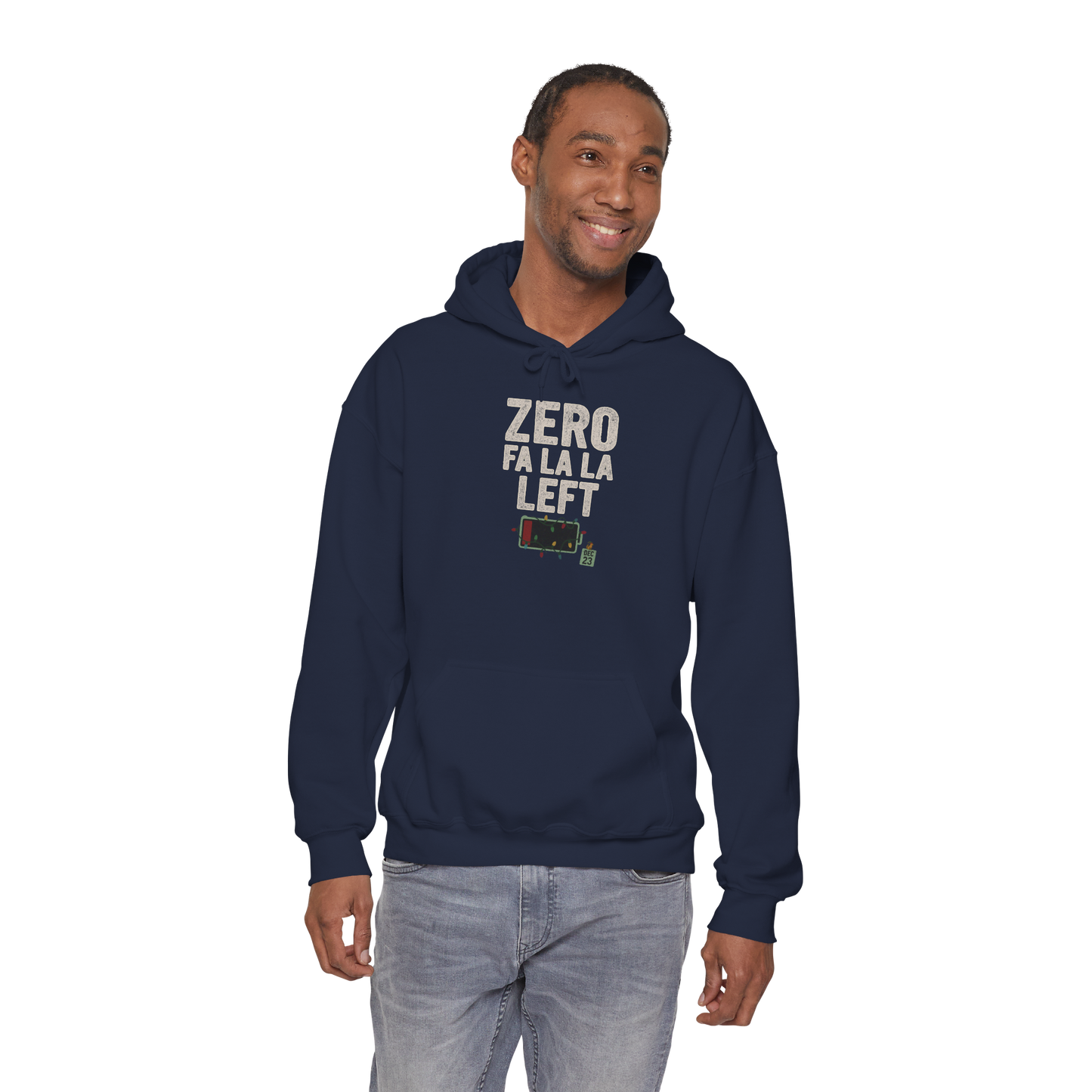 Zero Fa La La Left - Cozy Holiday Hoodie