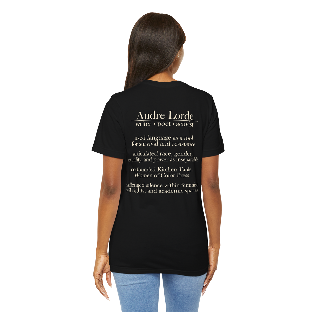 Audre Lorde Tribute Unisex T-Shirt