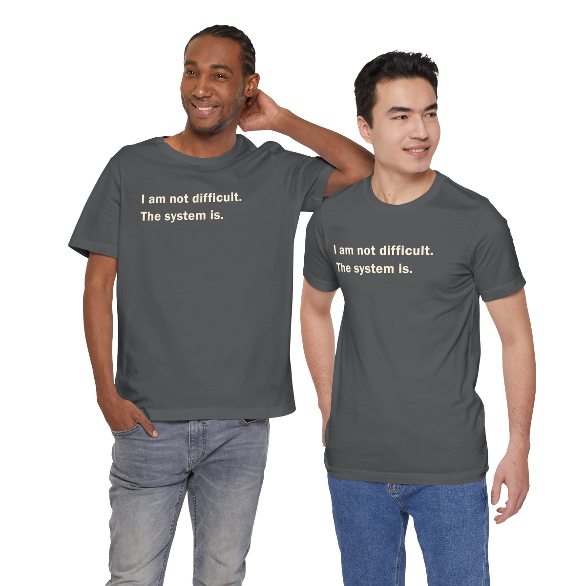 Difficulty, Systemic — Unisex T-Shirt