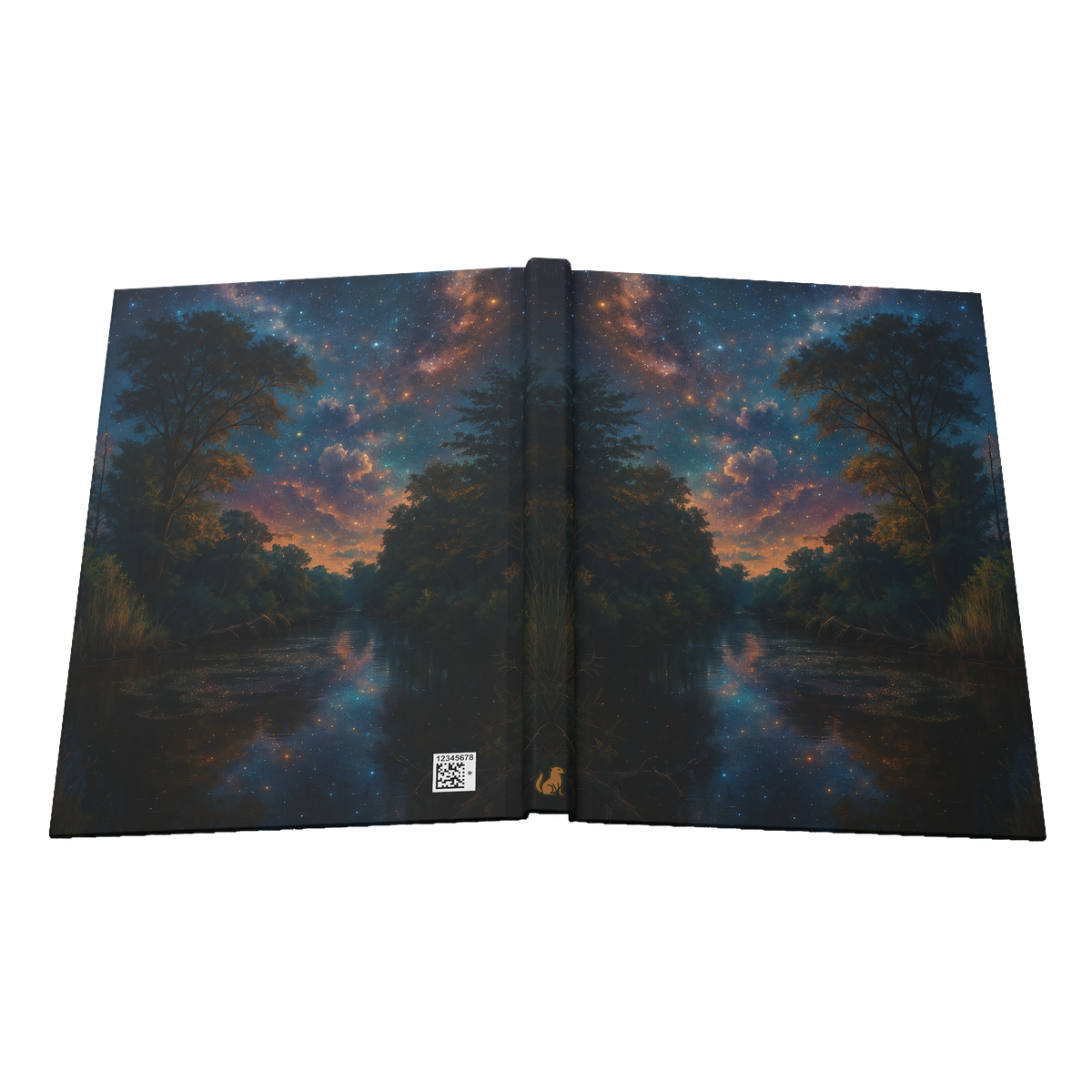 Starlit Canopy Hardcover Journal, Ruled Line