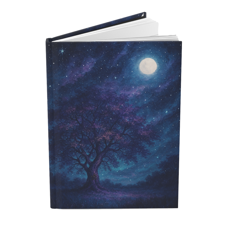 Galactic Grove Hardcover Journal, Ruled Line