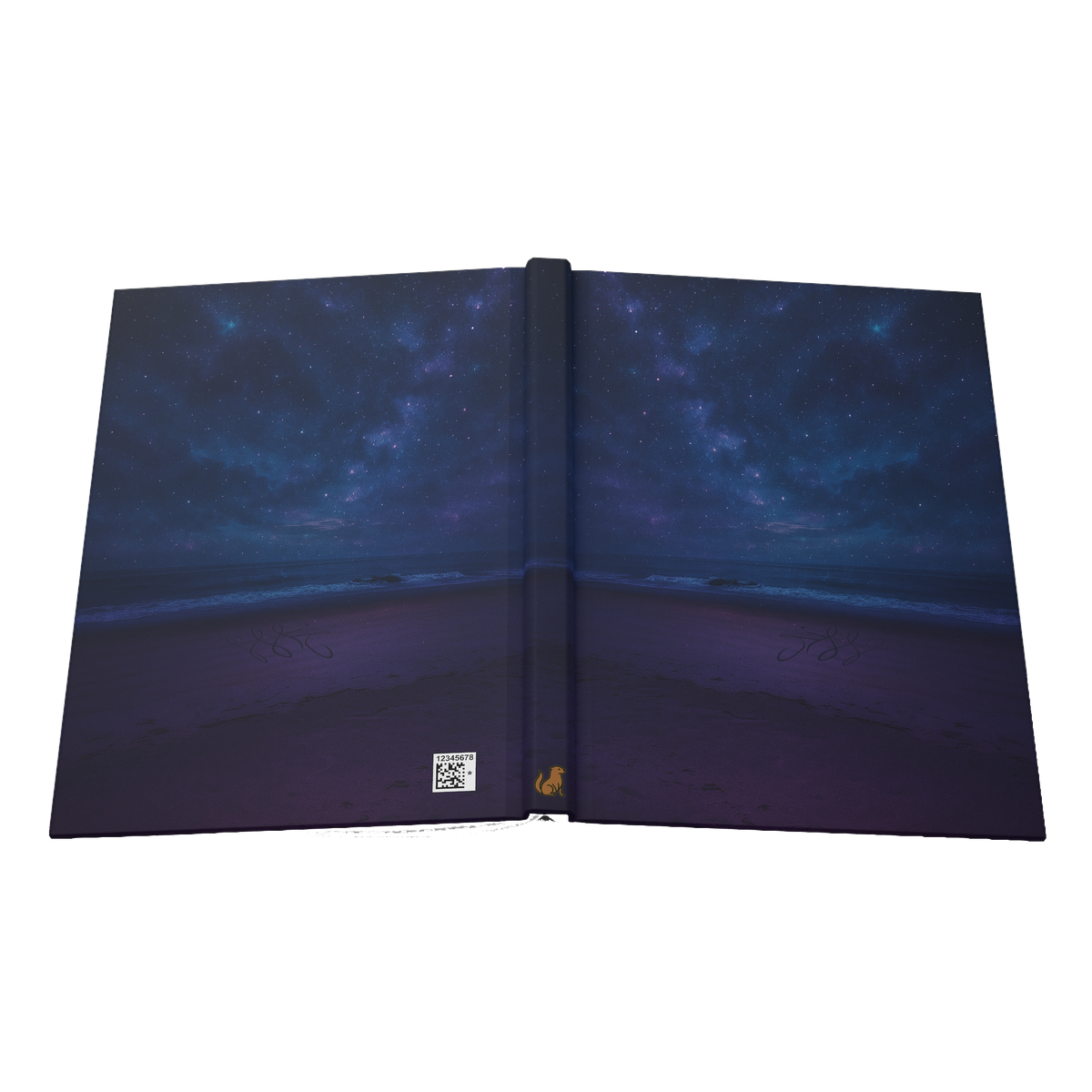 Celestial Water Hardcover Journal, Ruled Line