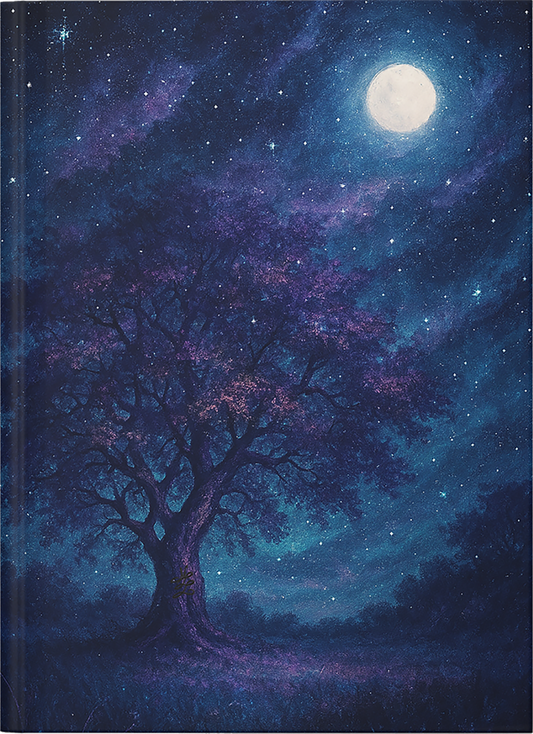 Galactic Grove Hardcover Journal, Ruled Line